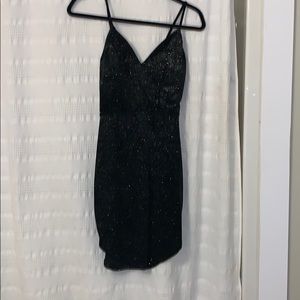 Black sparkly dress